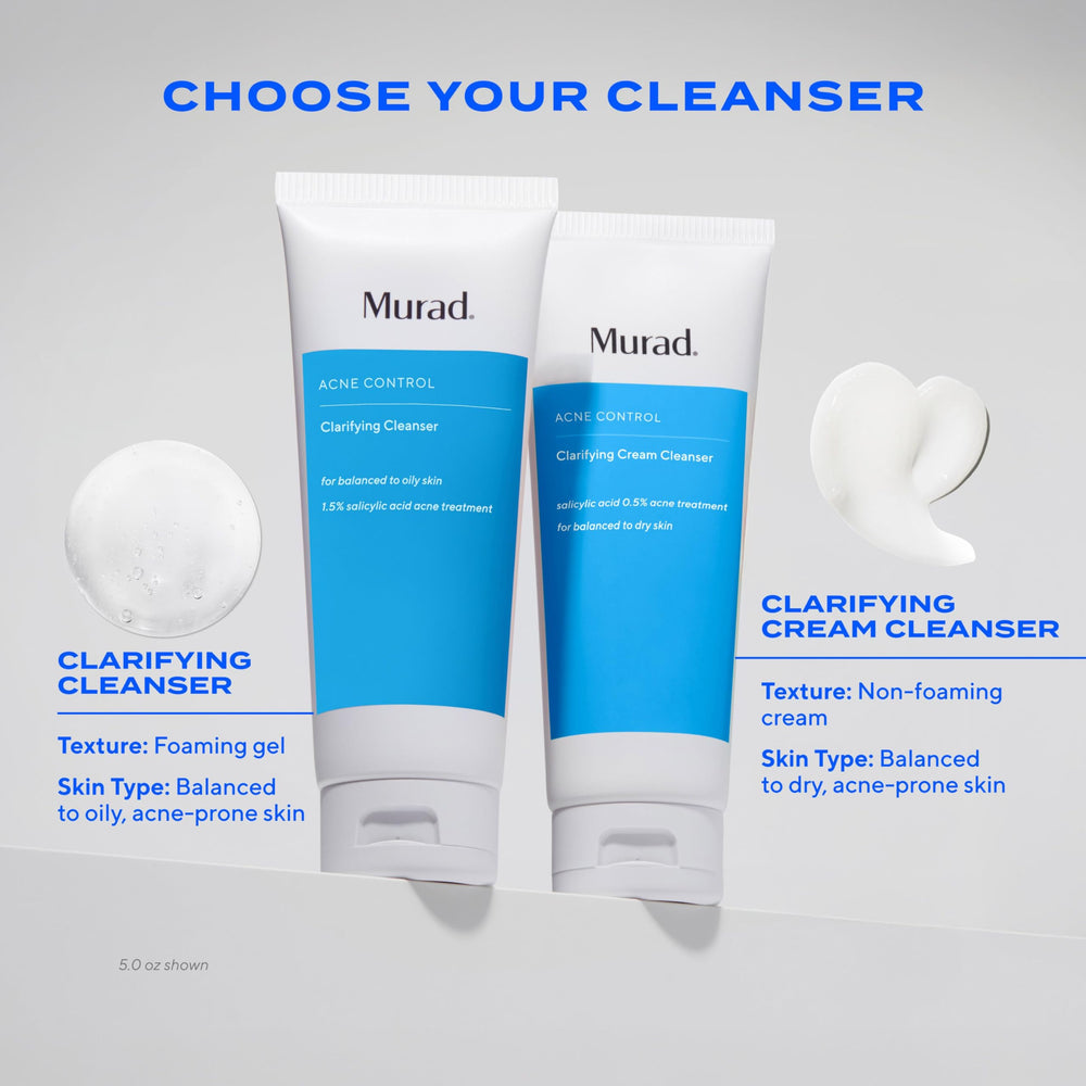 Murad on bathroom counter lifestyle shot implying routine-ready convenience