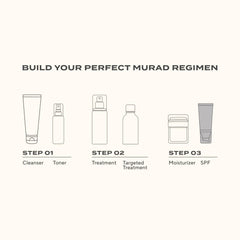 Murad 1.7 fl oz size comparison next to everyday items for easy travel benefit