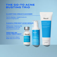 Murad 5 fl oz bottle next to a ruler for size reference