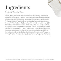 Murad ingredients label close-up shows lactic acid, vitamin E callouts
