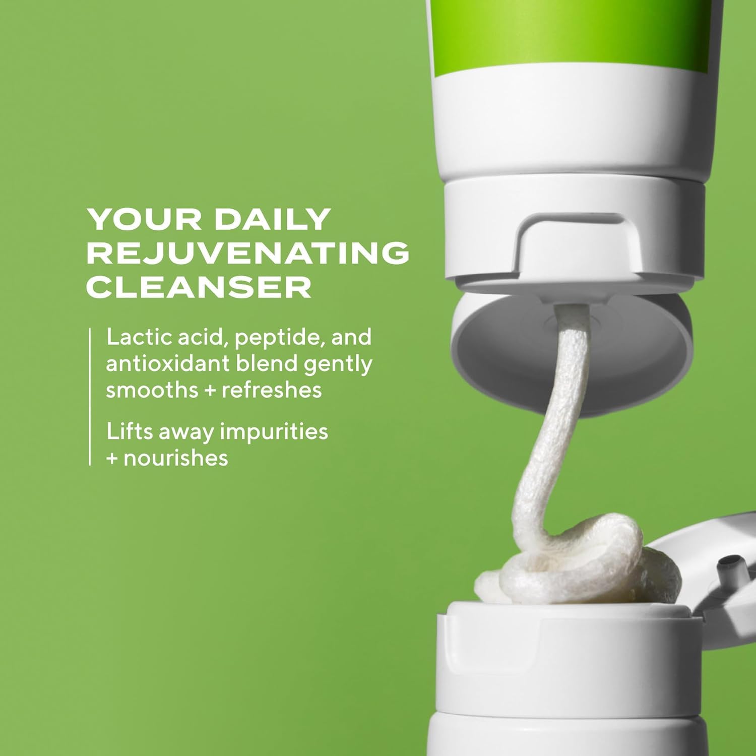Murad pump and cap detail highlighting easy dispensing and hygienic use