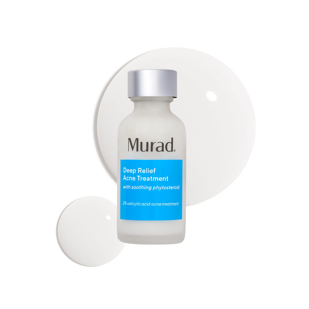 Murad front packaging showing product and benefits for targeted relief