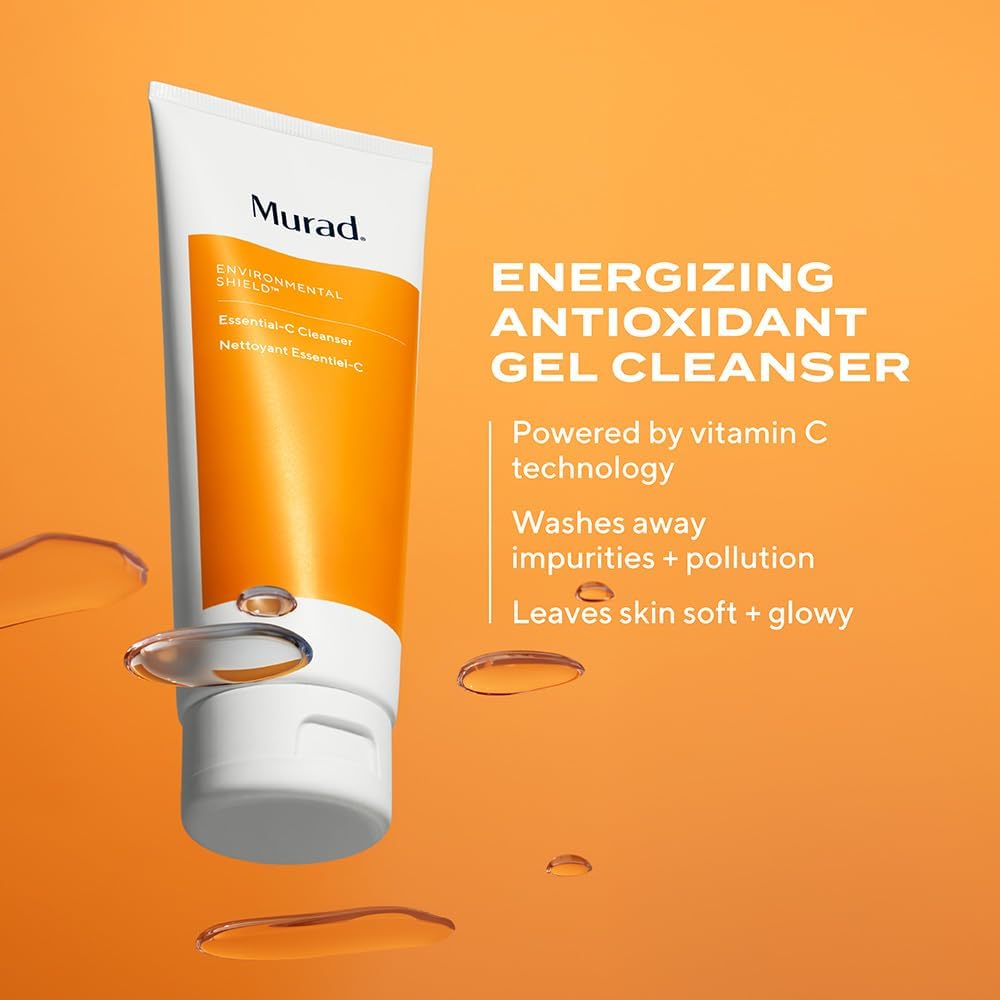 Murad gel texture close-up highlighting antioxidant-rich formula