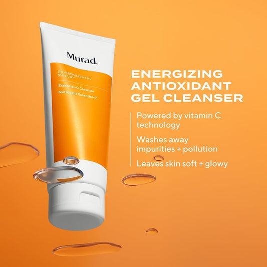 Murad gel texture close-up highlighting antioxidant-rich formula