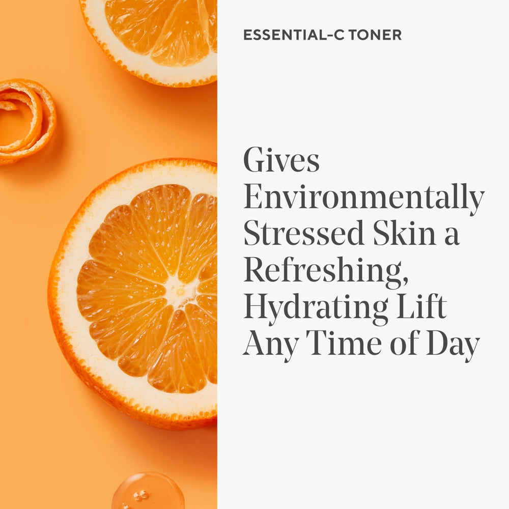 Murad toner pouring texture onto hand showing lightweight hydration benefit