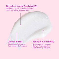 Murad jojoba beads macro view showing mild physical exfoliation benefit