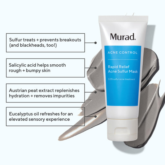 Murad silky clay texture close-up highlighting smooth spreadability benefits