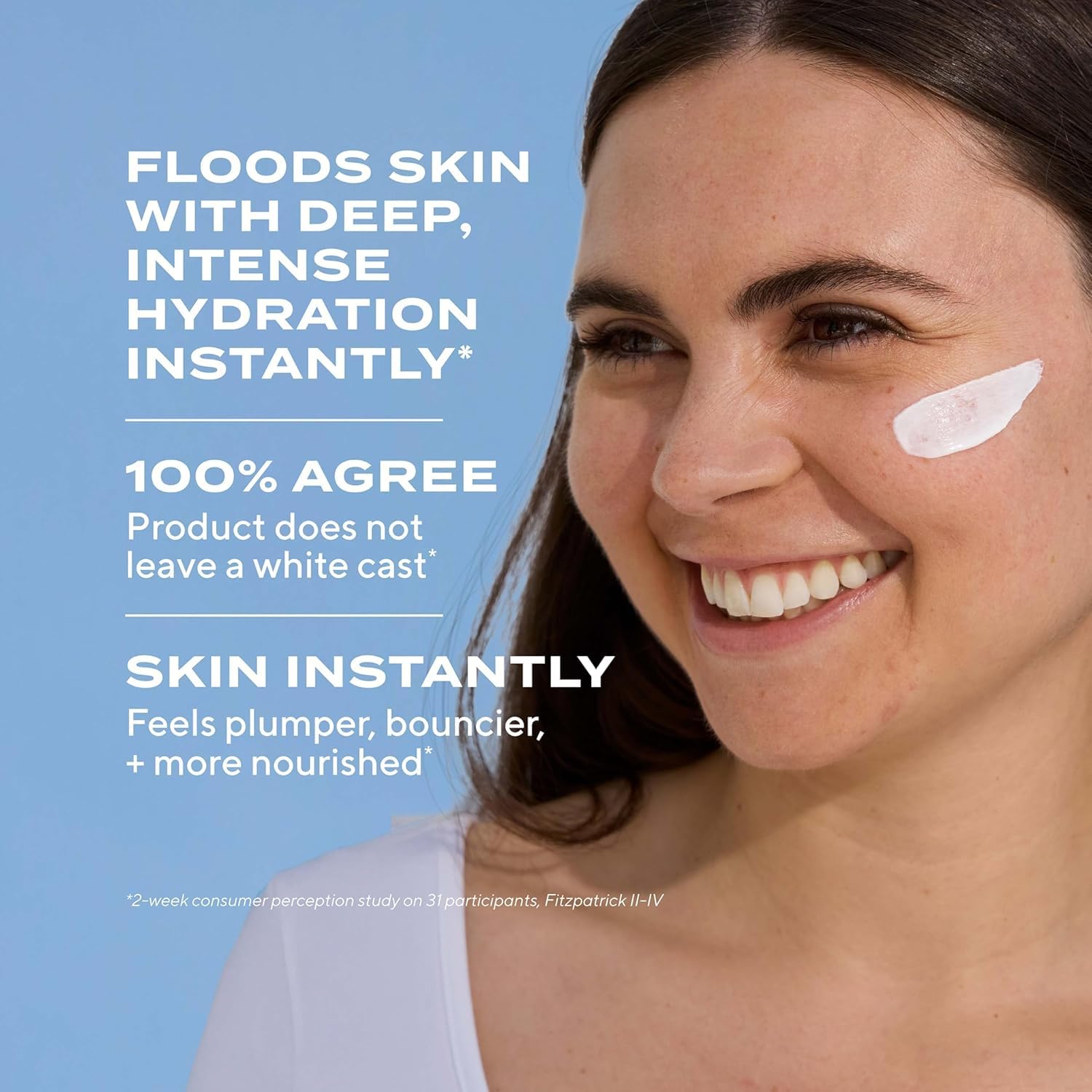 Murad moisturizer in hand illustrating compact 1.7 fl oz size