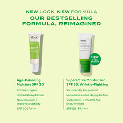 Murad applied under makeup showing smooth finish and layering benefit
