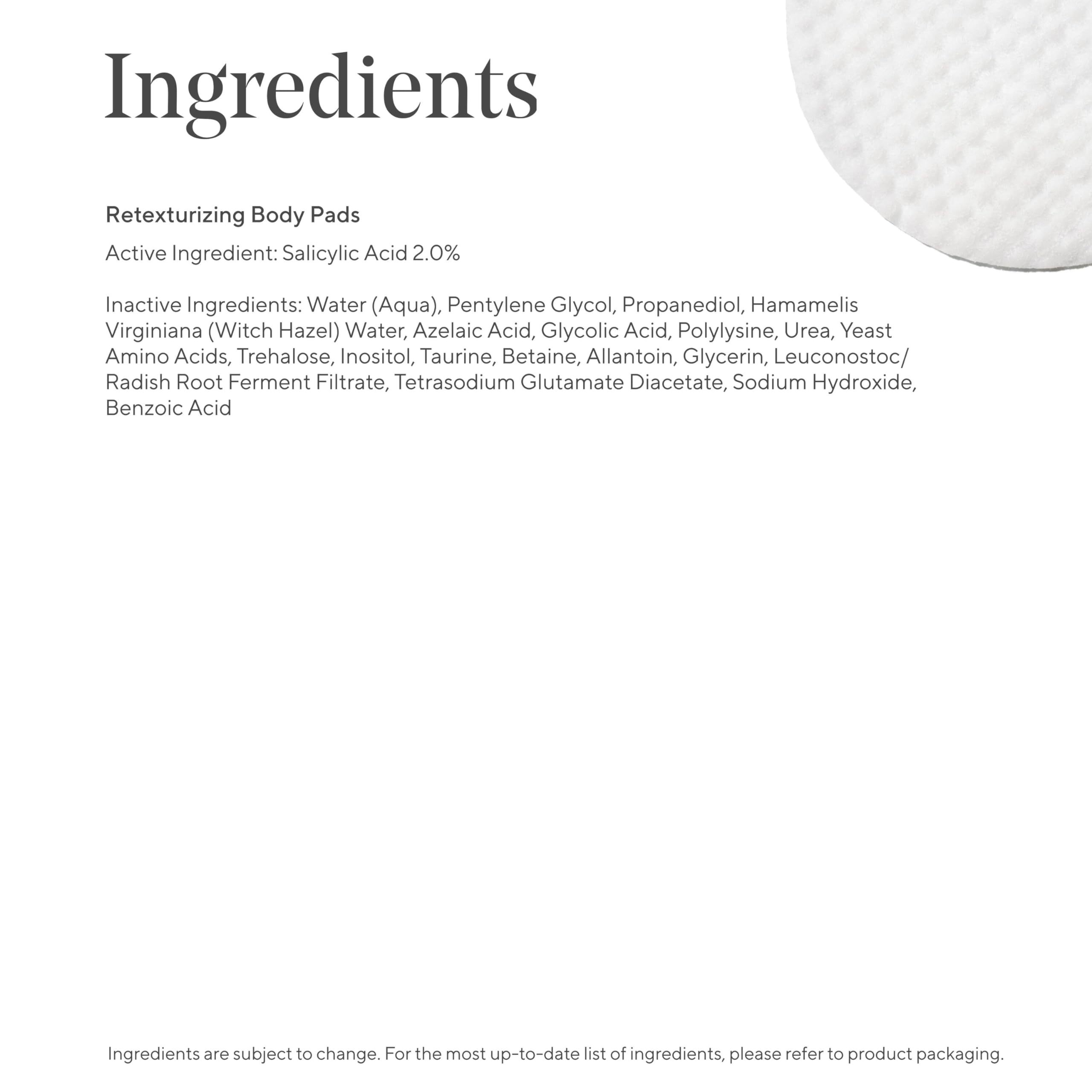 Murad biodegradable pad detail emphasizing eco-friendly design