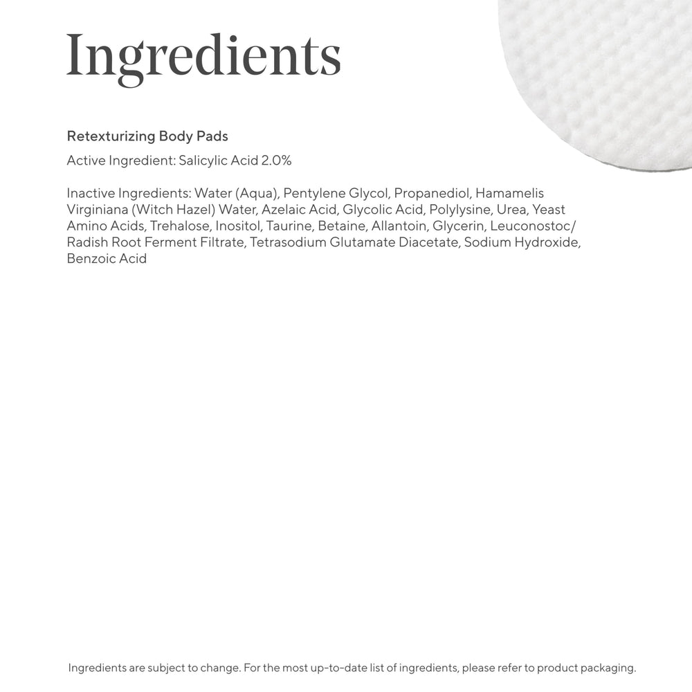 Murad biodegradable pad detail emphasizing eco-friendly design