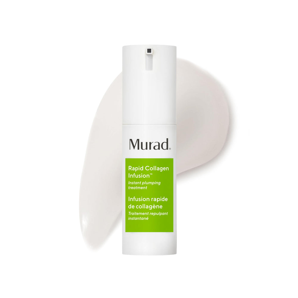 Murad front packaging showing bottle and label, conveying trust