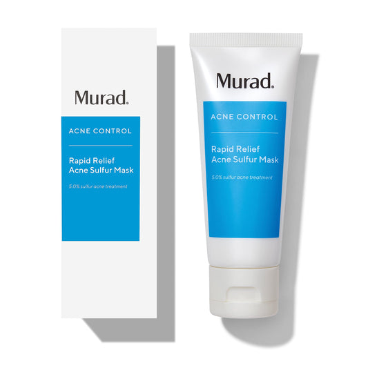 Murad front packaging showing mask tube and label, conveys product clarity