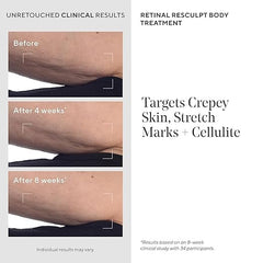 Murad being applied to thigh to show firming and smoothing benefit