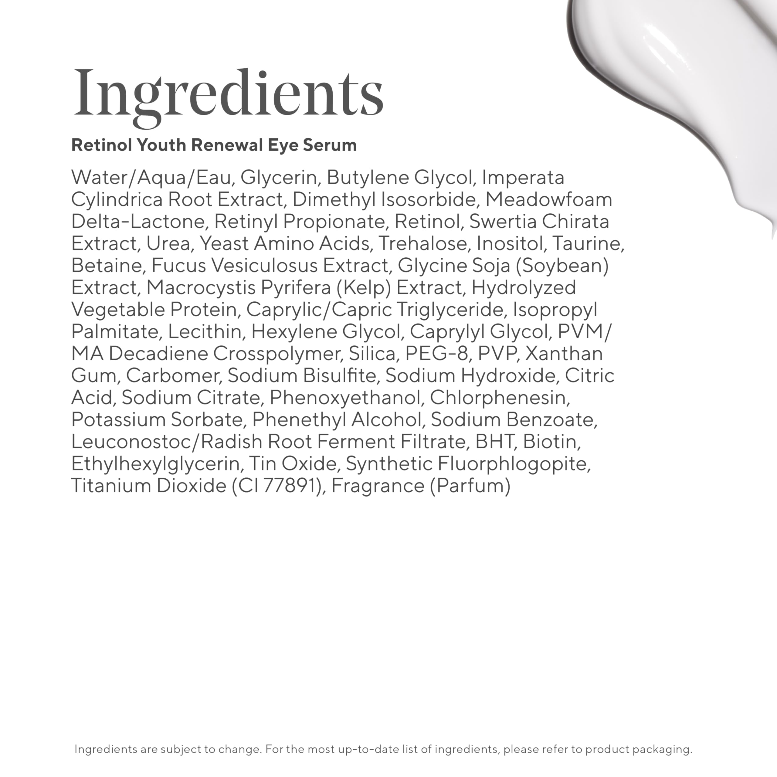 Murad retinol eye serum in a night routine setting showing calming bedtime use