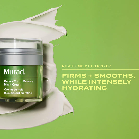 Murad cream texture close-up illustrating smooth application and rich hydration