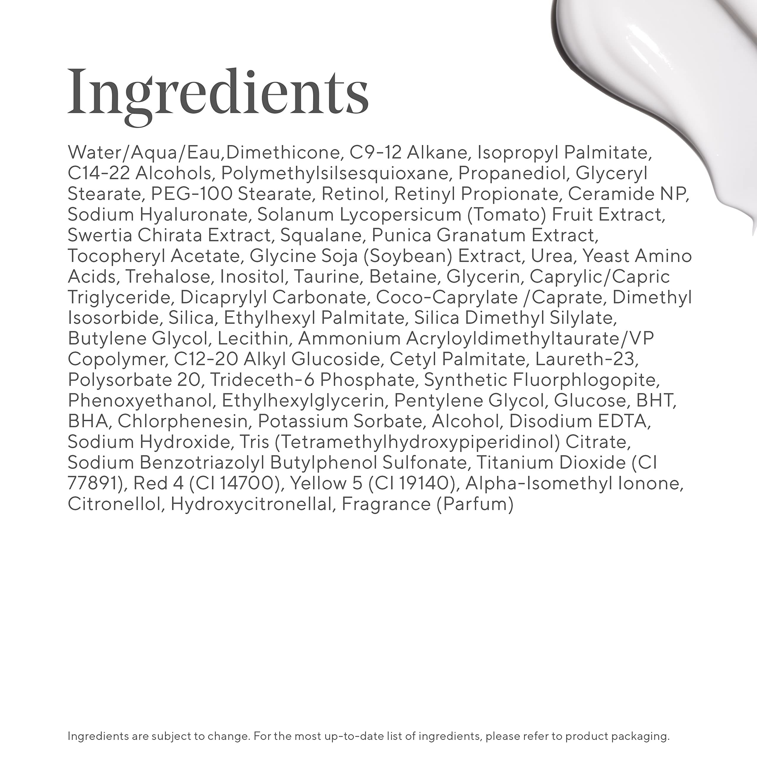 Murad serum applied to neck illustrating targeted firming and smoothing benefits