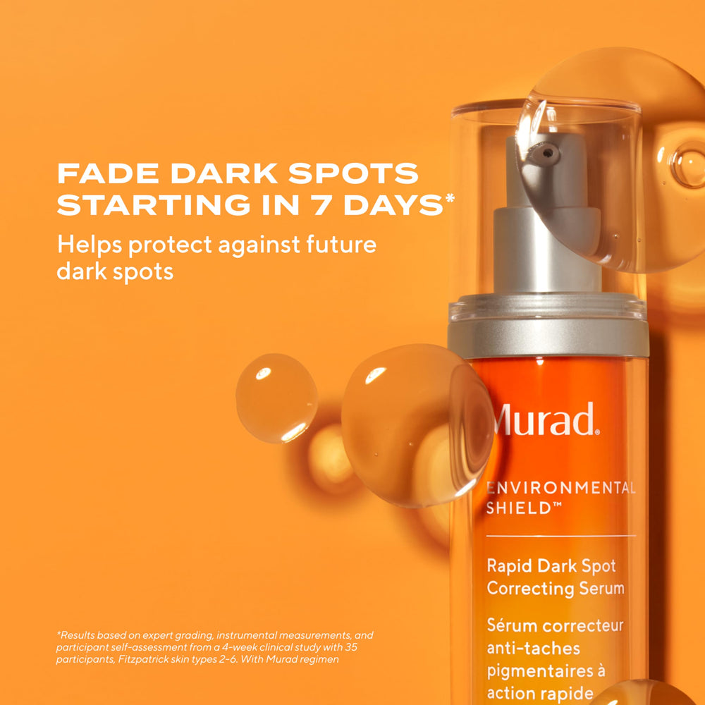 Murad serum texture on skin highlighting lightweight absorption benefit