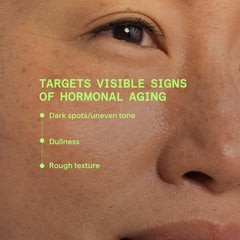 Murad gold-stabilized vitamin C visual with gold powder indicating potency