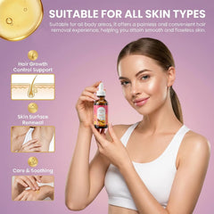 MUREND being applied to underarm demonstrating soothing aftercare benefit