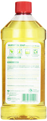 Murphy cleaner in use on wood table demonstrating gentle shine