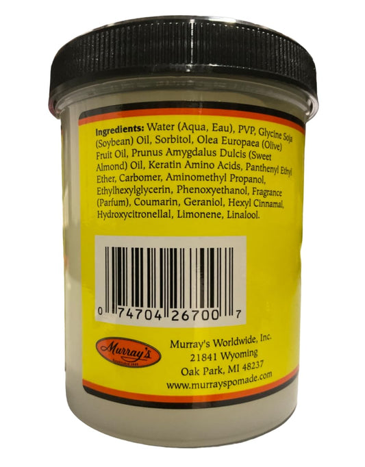 Murray's close-up texture of gel cream highlighting smooth, non-flaking finish