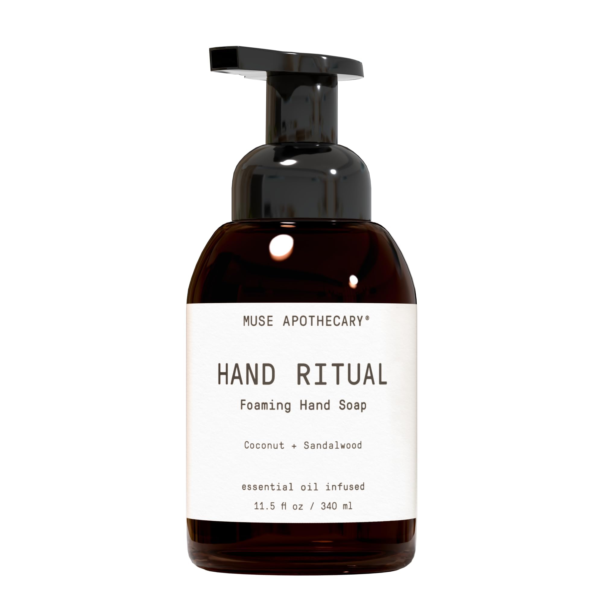 Muse Apothecary front bottle view shows packaging and scent benefits