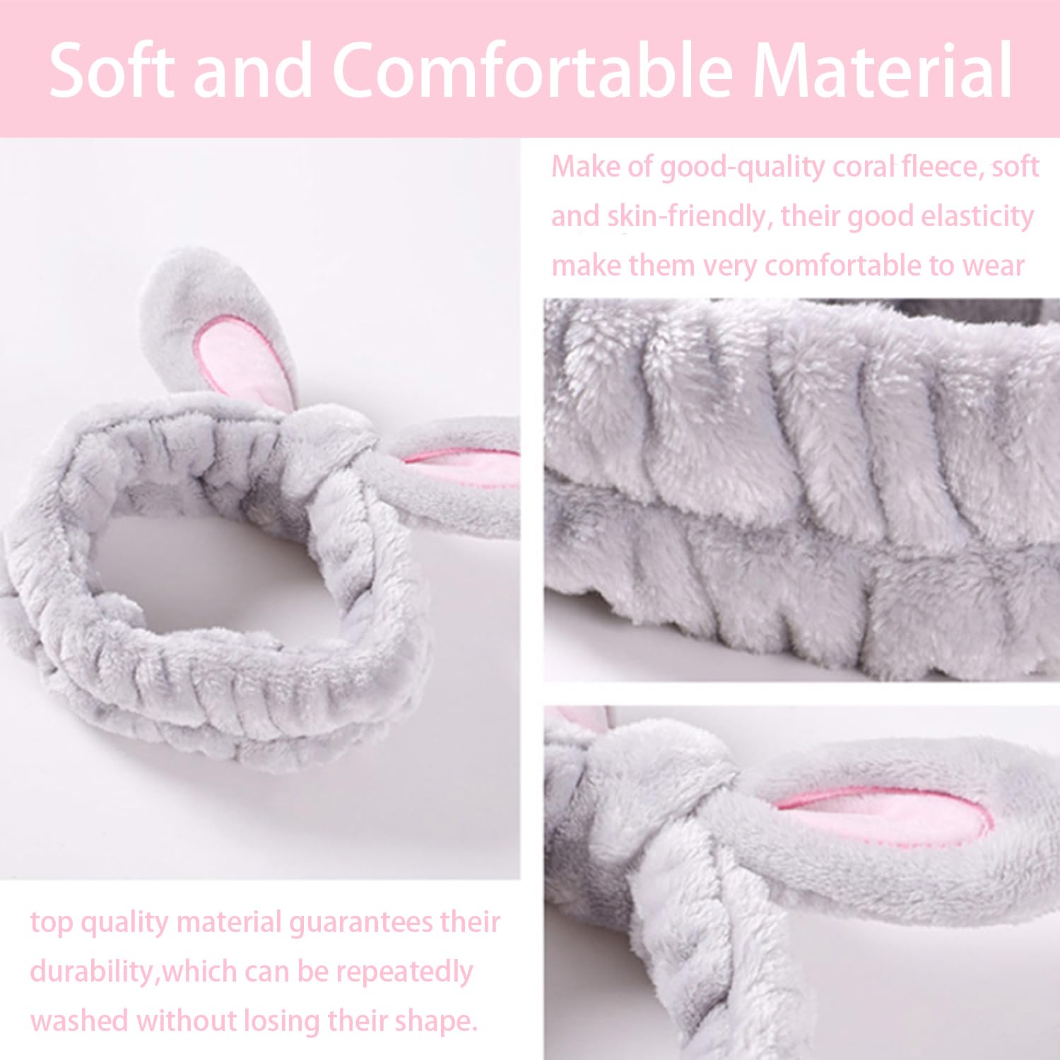 musejoy detailed shot of bunny ear stitching showing durable construction benefit