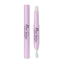 Music Flower front packaging showing clear brow wax pen and brush for easy styling
