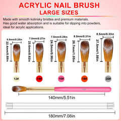 MUSILAN close-up of nylon bristles showing texture and powder absorption control