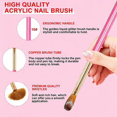 MUSILAN close-up of nylon bristles highlighting smooth product pickup benefit