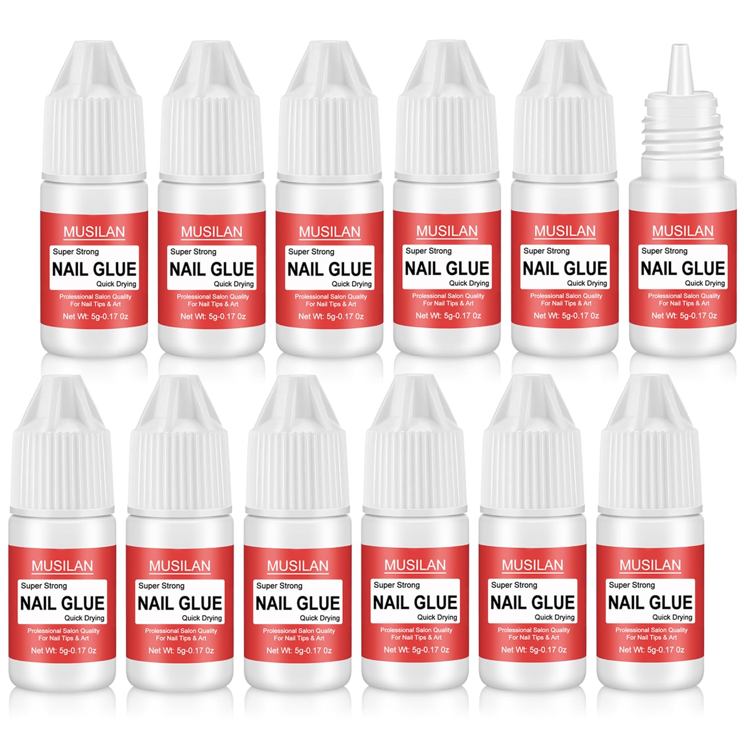 MUSILAN front packaging showing 12 bottles and value kit benefit