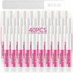 MUSILAN front packaging showing 40 tubes and included file for reliable supply