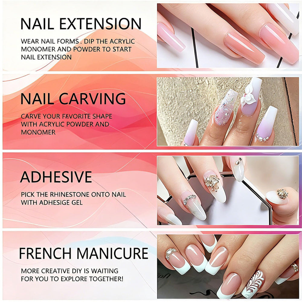 MUSILAN application bead on brush demonstrating powder and monomer fusion benefit
