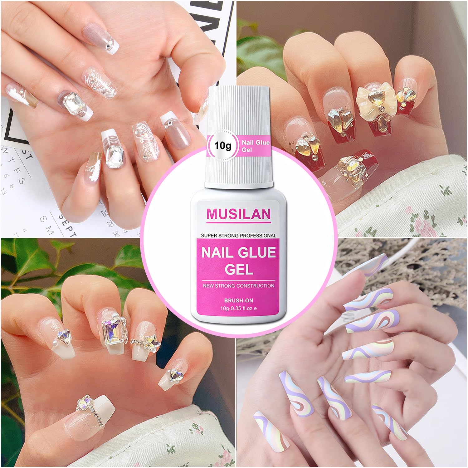 MUSILAN remover liquid close-up dissolving adhesive residues safely