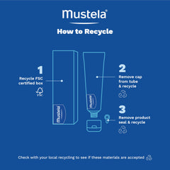 Mustela on changing table in nursery demonstrating daily use convenience