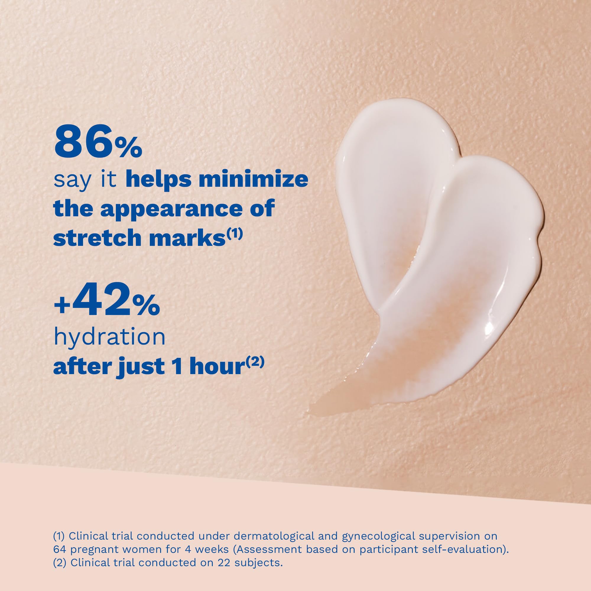 Mustela cream texture close-up demonstrating rich hydration and quick absorption