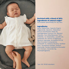 Mustela lifestyle baby after bath demonstrating soft skin and soothing daily care