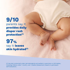 Mustela open tube showing cream texture and easy spreadability for care