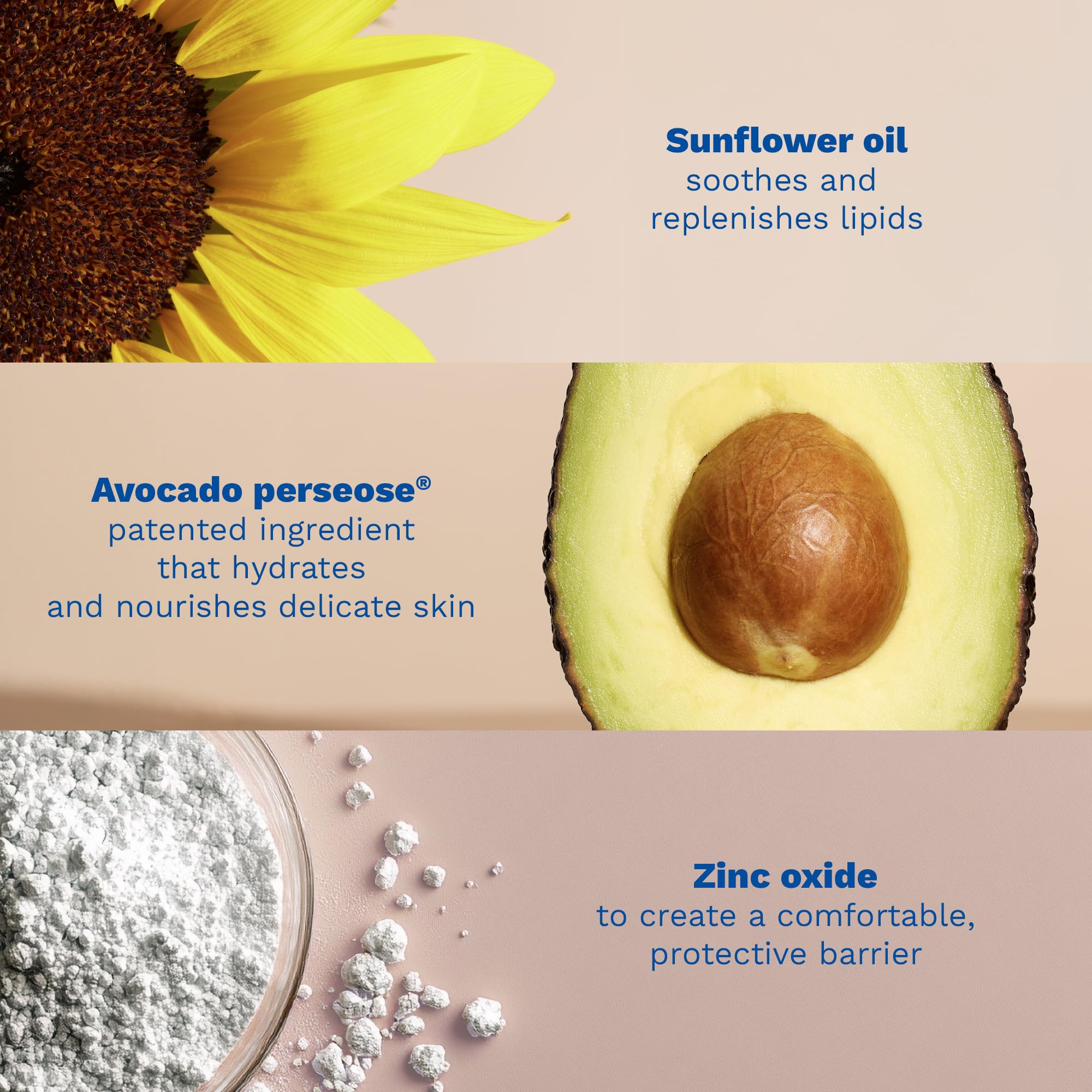 Mustela sunflower oil distillate close-up highlighting barrier repair benefits