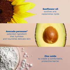 Mustela sunflower oil distillate close-up highlighting barrier repair benefits