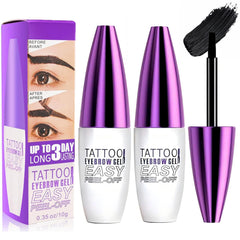 MVC front packaging of 2 pack eyebrow gel showing compact kit and benefits