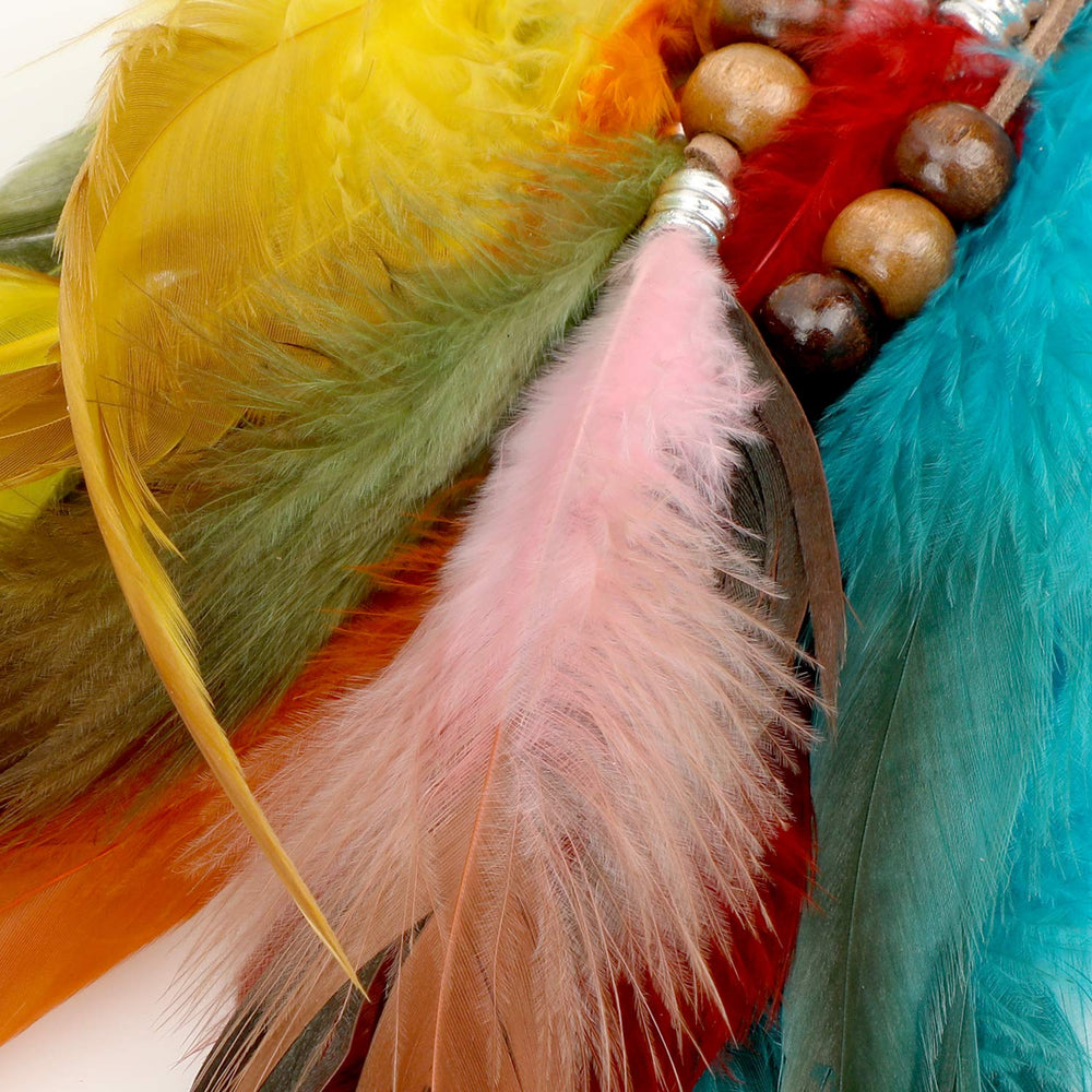 MWOOT worn at festival lifestyle shot demonstrating colorful styling and attention-grabbing look