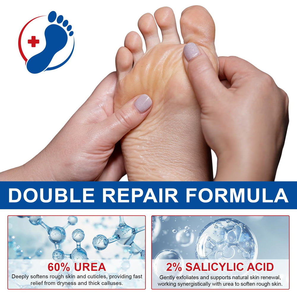 MXCZBSM applied to heel demonstrating targeted callus softening benefit