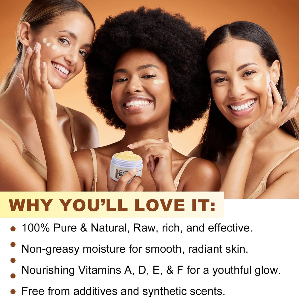 MXCZBSM shea butter on bathroom counter in routine setting for everyday use