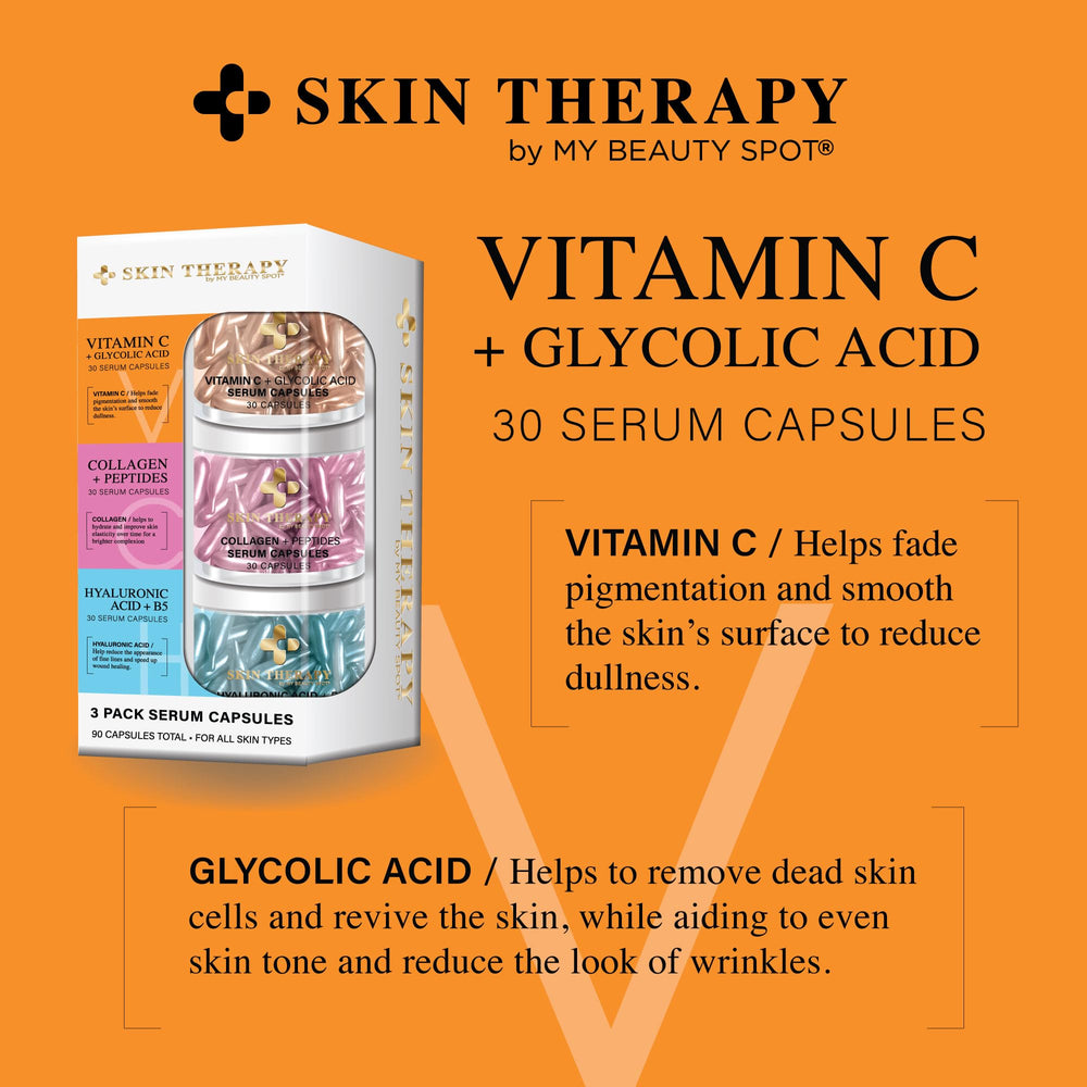 My Beauty Spot single capsule close-up, protective single-dose keeps serum fresh