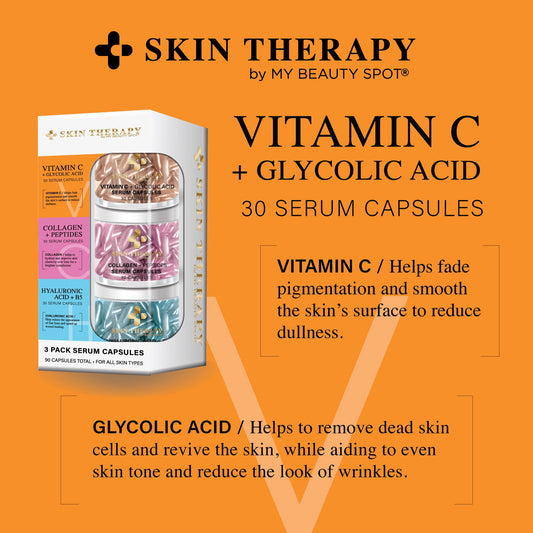 My Beauty Spot single capsule close-up, protective single-dose keeps serum fresh