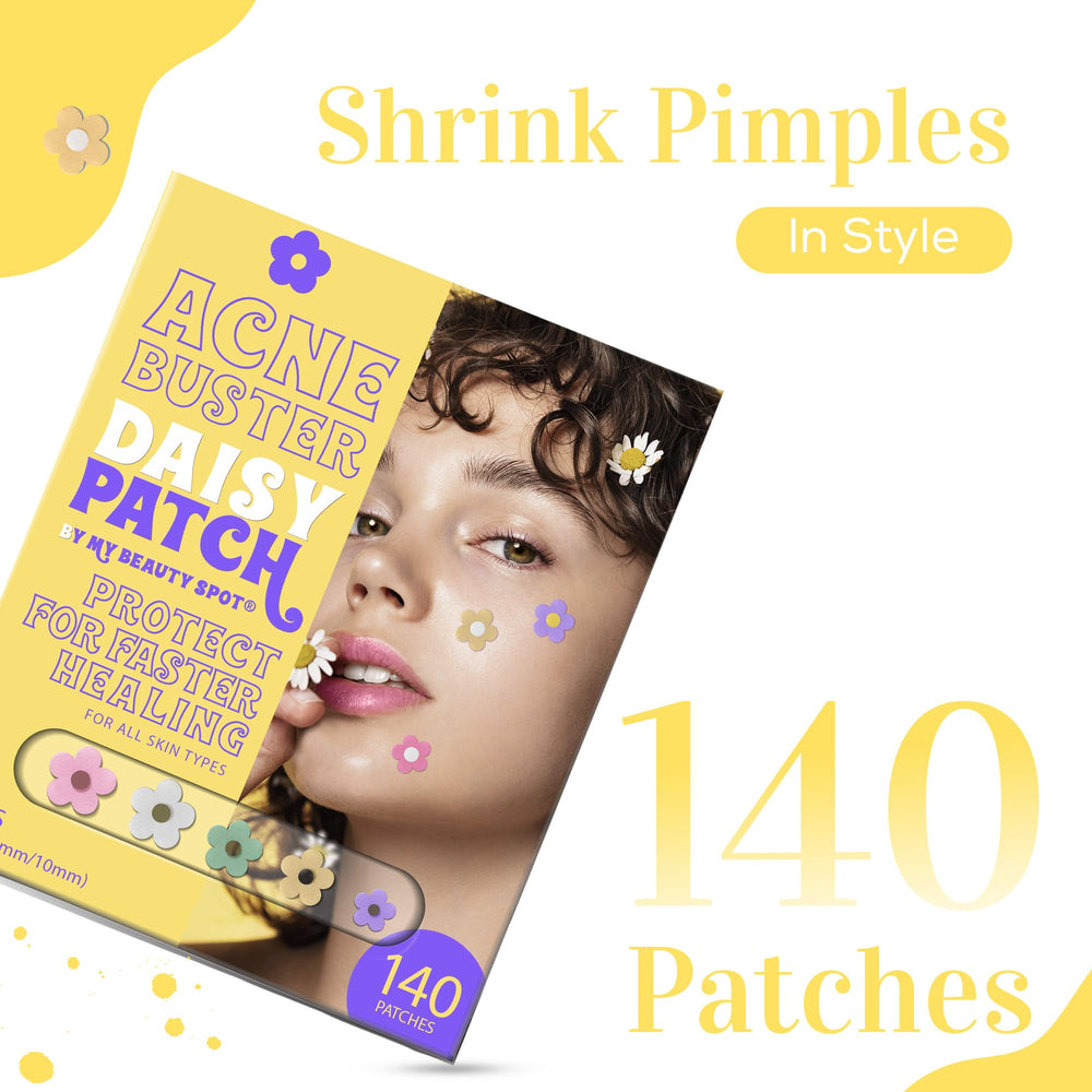 My Beauty Spot patch applied to cheek demonstrating secure blemish protection