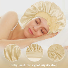 my novel things adjustable elastic band closeup showing soft wide band and secure comfort benefit