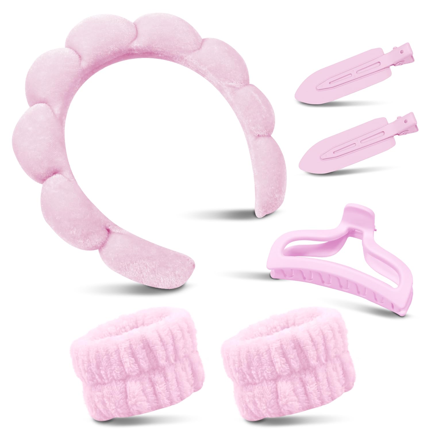 my novel things headband front view showing cute cloud design and secure fit